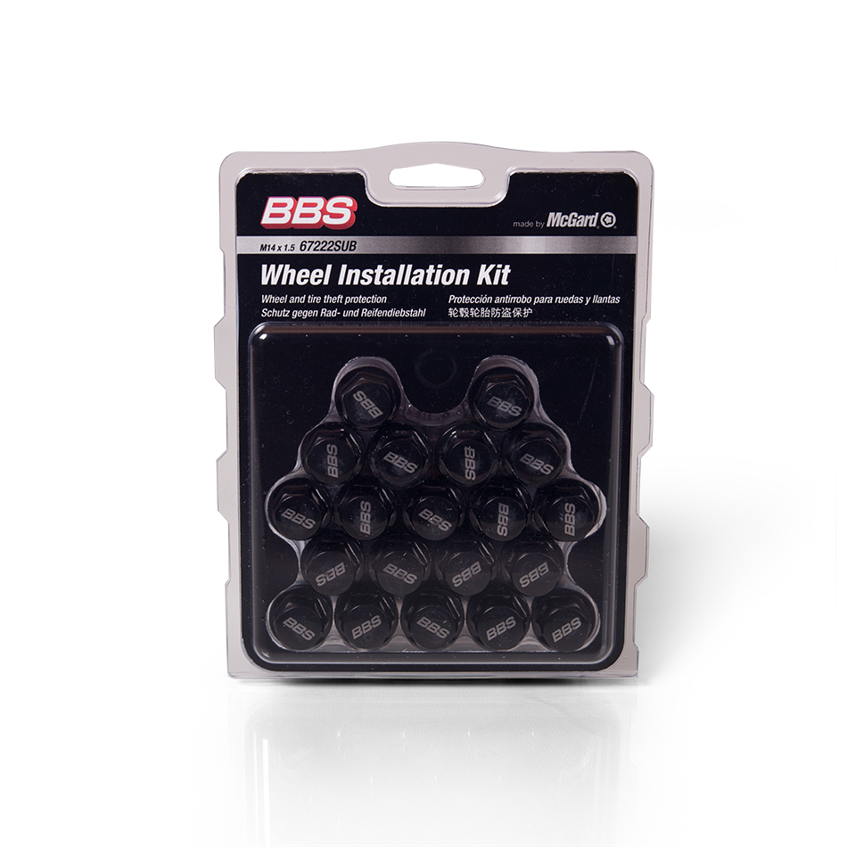 Bbs radschraubensatz schwarz 2