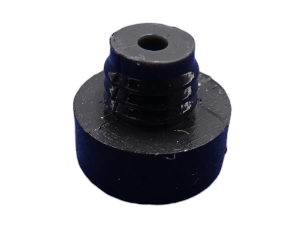 12211 6 kant zierstopfen 6mm schaft glatt sw glanz 2