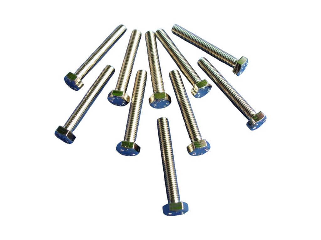 10024 sechskantschrauben m8x55 vergoldet