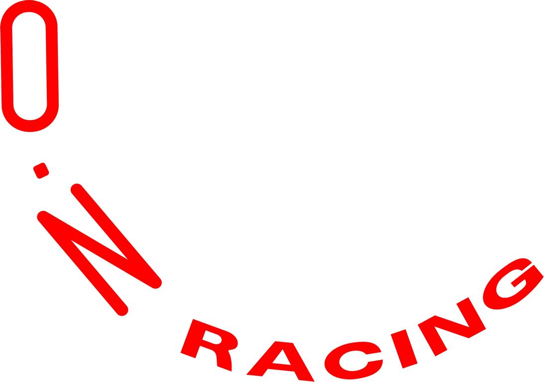 Oz rally racing aufkleber 17 19 zoll rot