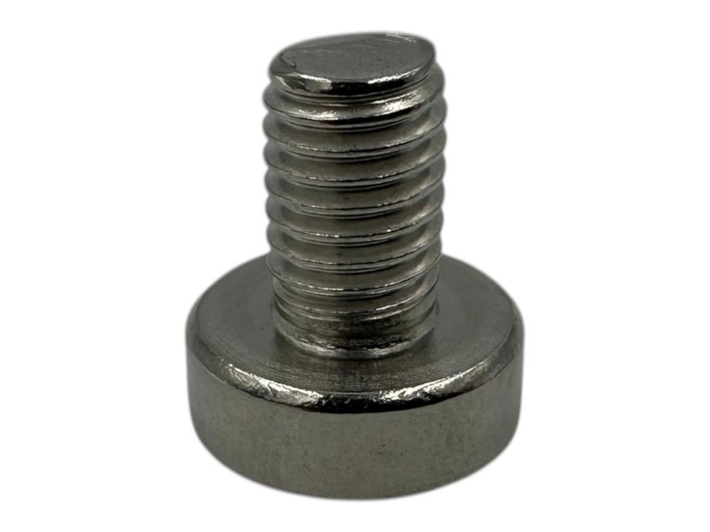 Fünfteiliges Sicherungs-Set für Borbet A und Centra Felgendeckel mit vier M8x10mm Torx-Schrauben und einem Spezialschlüssel zum Diebstahlschutz.