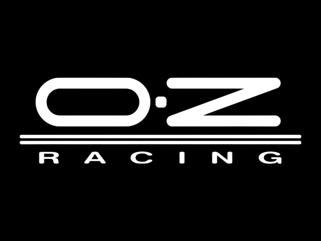 12539 ws oz racing aufkleber gerade weiss 30mmx100mm