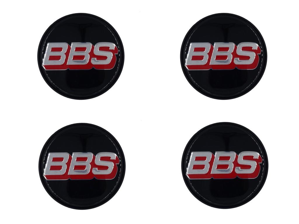 11622 4 bbs emblem schwarz rot chrom 56mm 09 24 668 neu 10025114