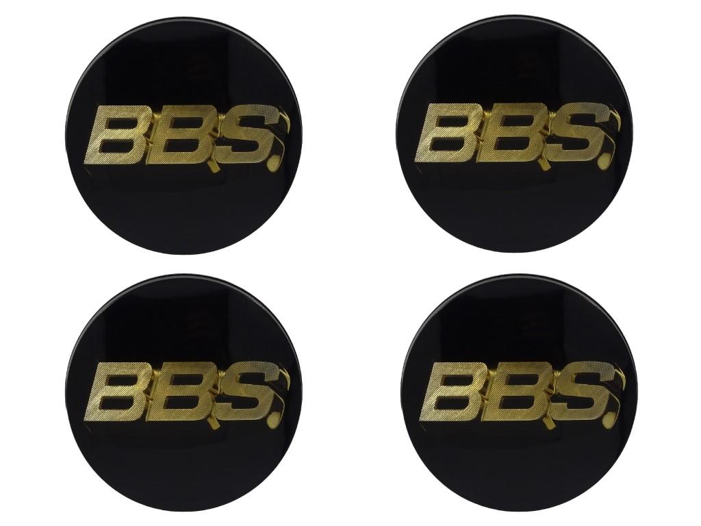 11295 4 bbs emblem schwarz gold 3d 56mm 56 24 012 japan