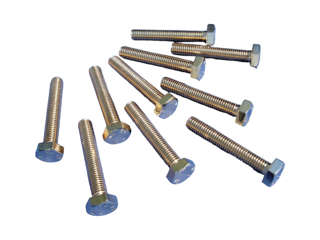 10167 sechskantschrauben m10x60 vergoldet