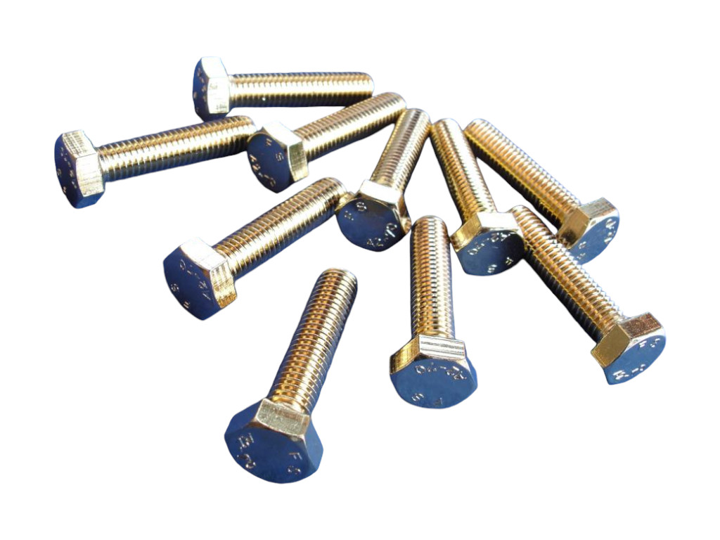 10023 sechskantschrauben m8x35 vergoldet