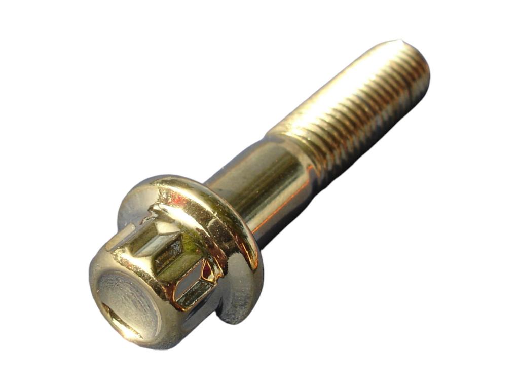 10305 schraube m7x32 12kant 12 9mm tini gold look