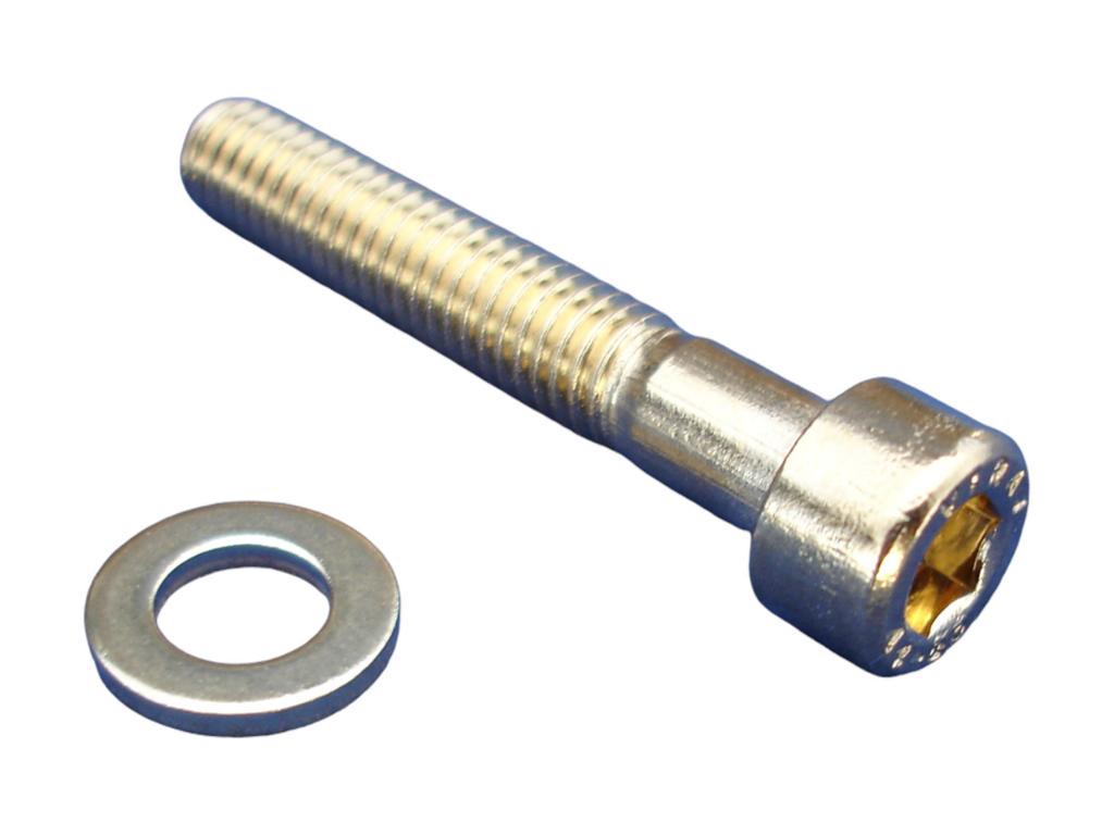 10892 felgenschraube m6x35mm v2a vergoldet u scheibe