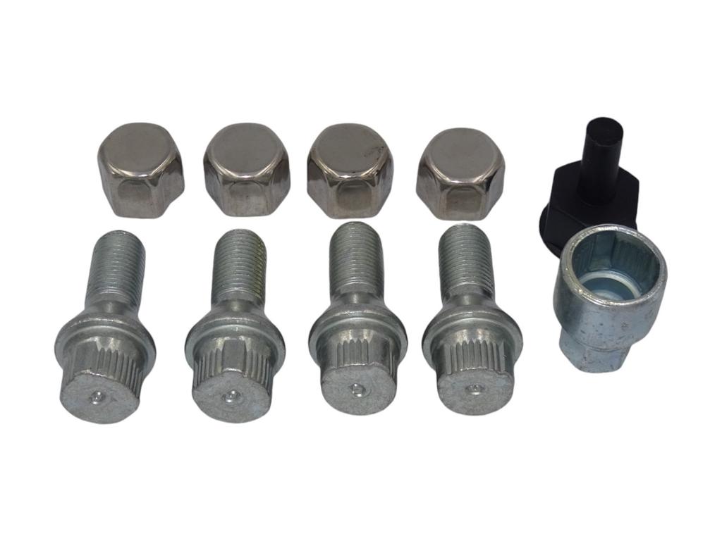 Oz felgenschloss 4x radschraube b kegelbund schlussel adapter staubkappe 2
