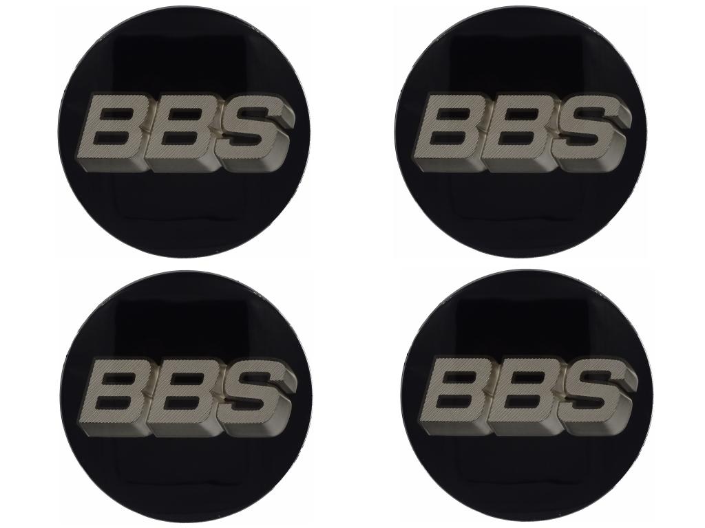 12343 4 bbs emblem 3d schwarz weissgold 56mm 58071067