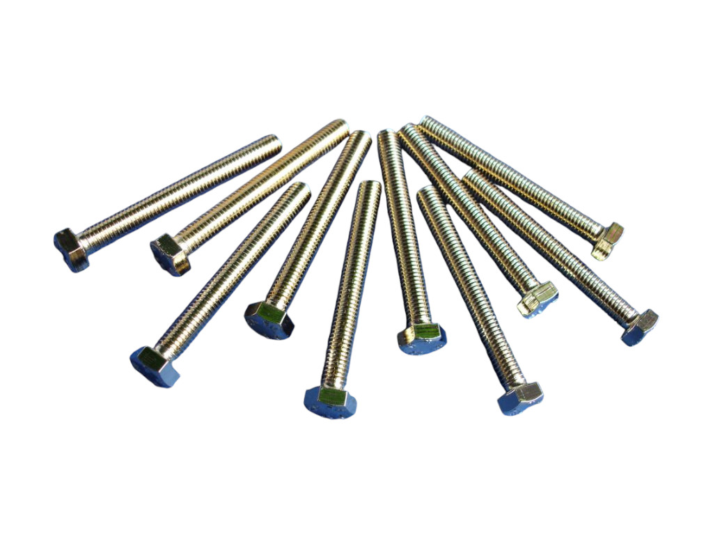 10025 sechskantschrauben m8x70 vergoldet