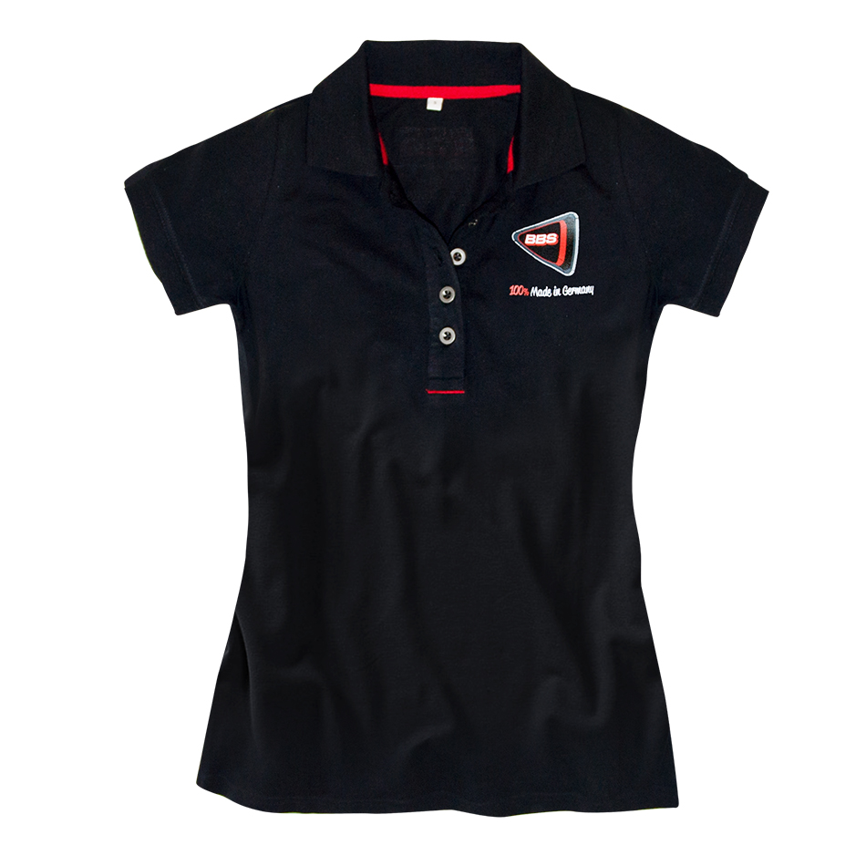 Bbs poloshirt damen schwarz  1