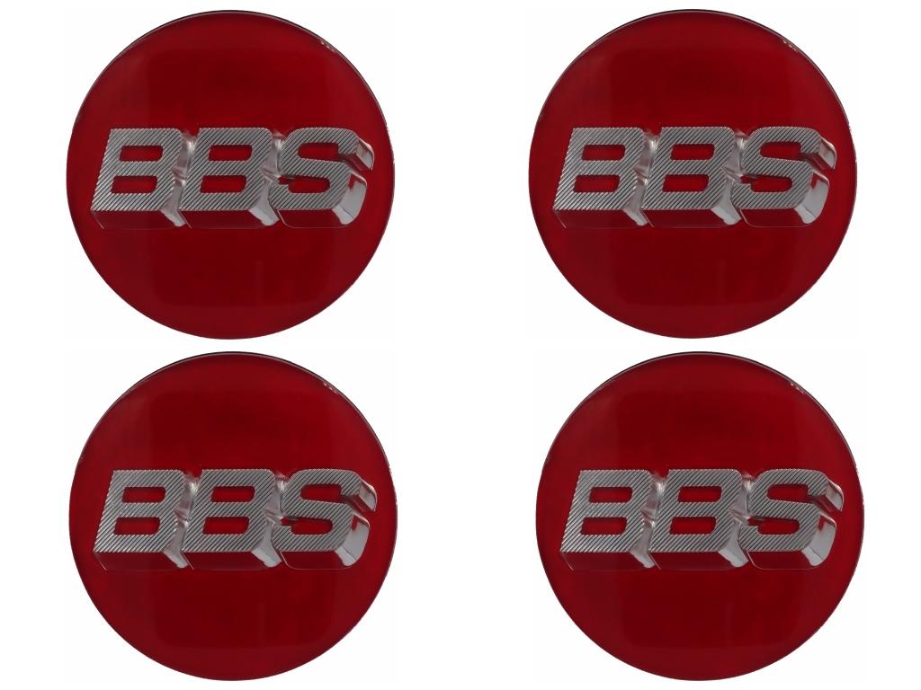 12356 4 bbs rotationskappe 3d rot chrom 56mm 58071061