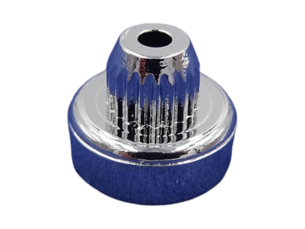 12091 6 kant zierstopfen 7mm schaft kopf 13mm chrom 1