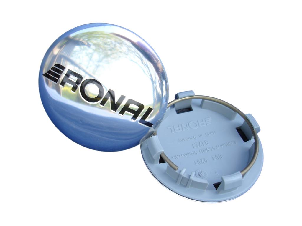 11116 ronal nabenkappe 64mm chrom schwarz