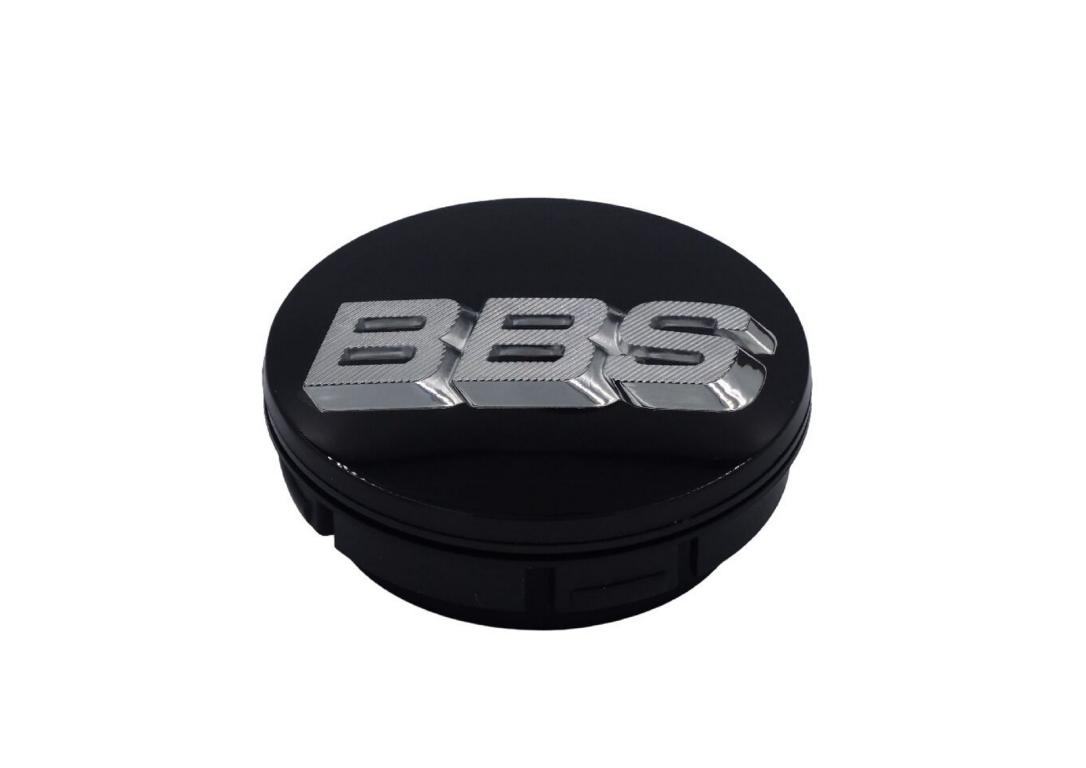 12355 bbs rotationskappe 3d schwarz chrom 56mm 58071063 2
