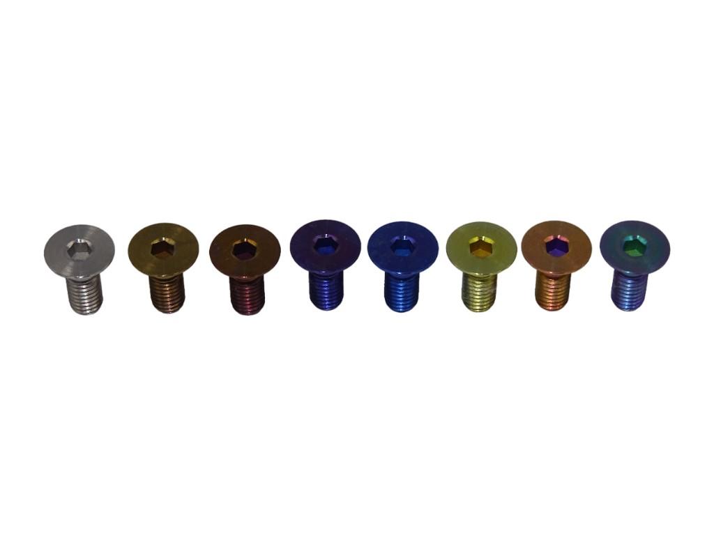 12821 lenkradschrauben supersport jamex 5x12mm titan viele farben