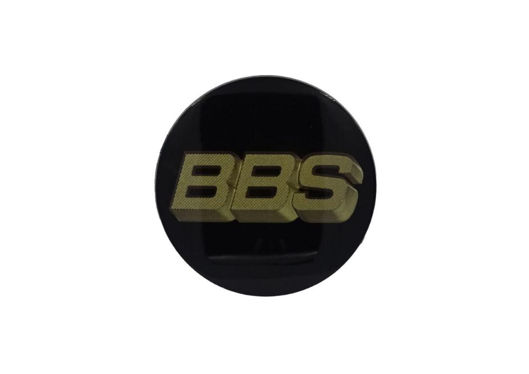 12359 bbs rotationskappe 3d schwarz gold 56mm 58071047 1