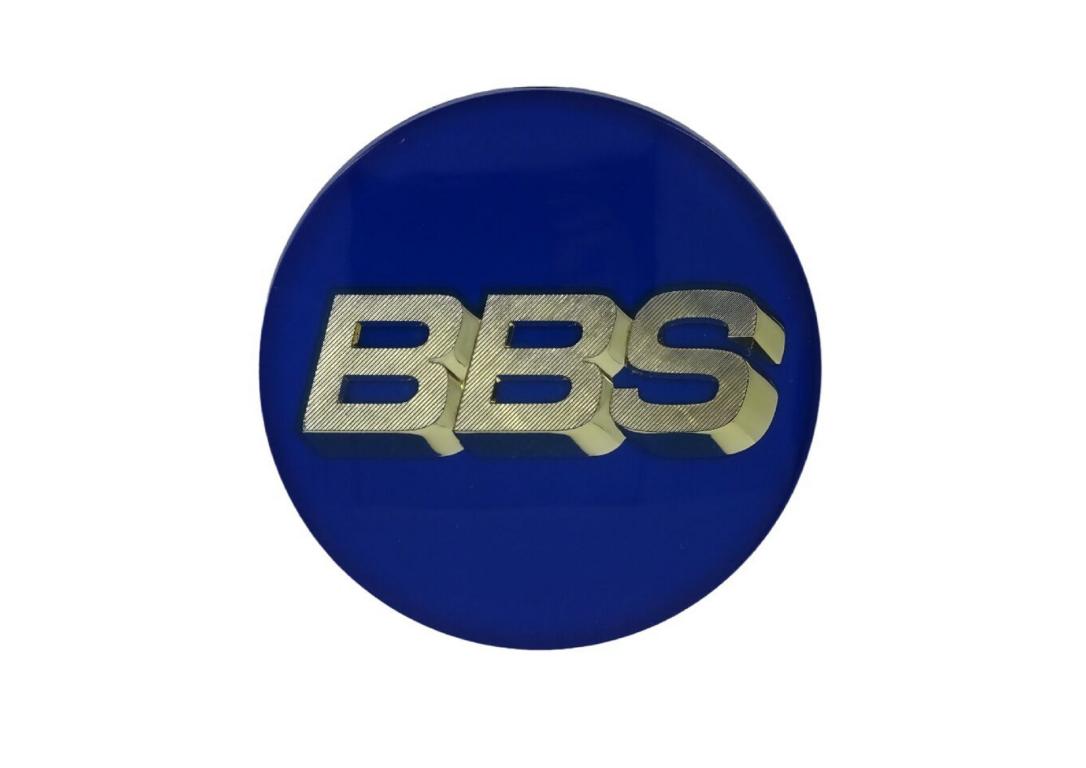 11661 bbs emblem blau gold 3d 70mm 56 24 132 japan 1