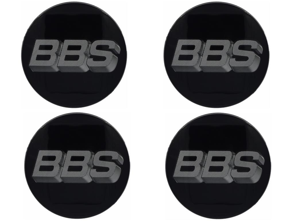 12345 4 bbs emblem 3d schwarz platinum 56mm 58071069