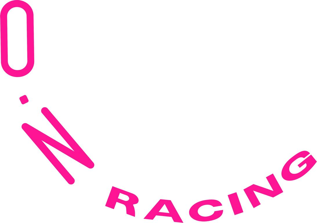 Oz rally racing aufkleber 17 19 zoll pink