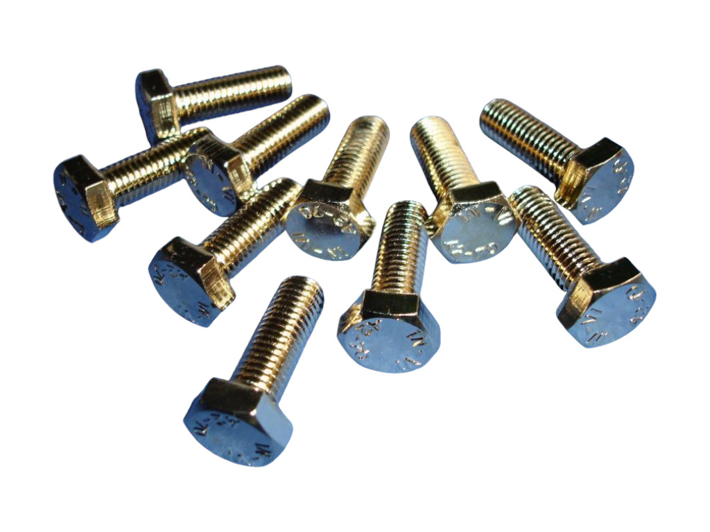 10027 sechskantschrauben m10x30 vergoldet