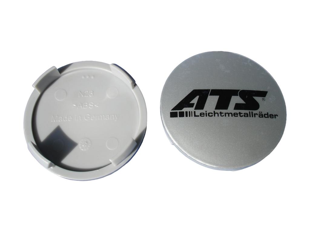 11617 ats nabenkappe n23 silber ats logo schwarz