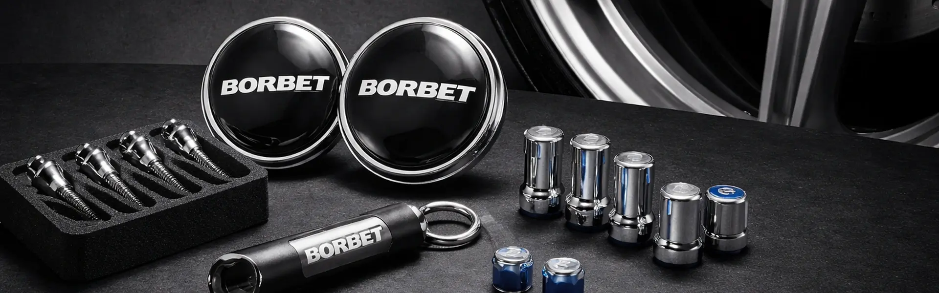 Borbet Felgenzubehör – Das optische Finish für deine Alufelgen