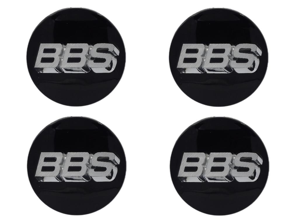 12294 4 bbs emblem 3d schwarz chrom 70mm 58071024