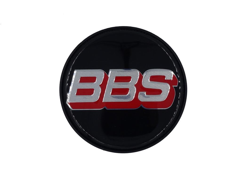 11622 bbs emblem schwarz rot chrom 56mm 09 24 668 neu 10025114