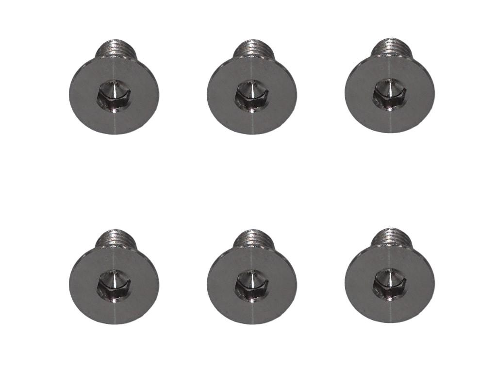 12820 lenkradschrauben raid jom 6x12mm titan 0