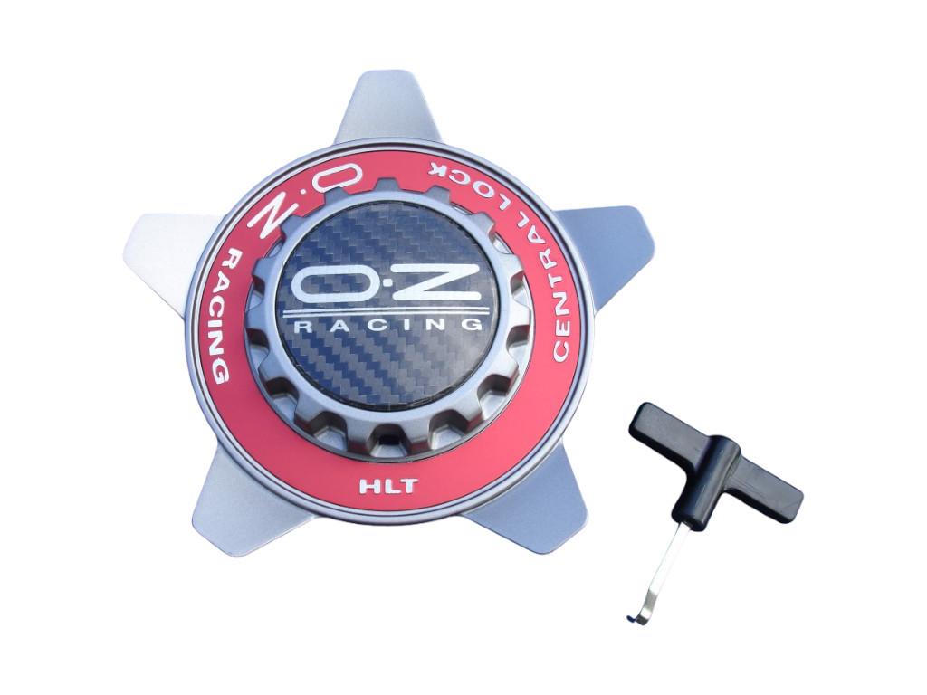 11756 oz felgendeckel grau rot ring 81210323 55mm