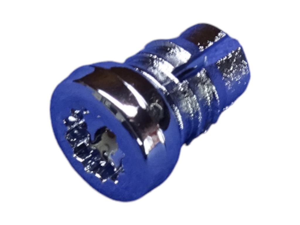 12207 innenzwoelfkant zierstopfen 7mm schaft 10k chrom