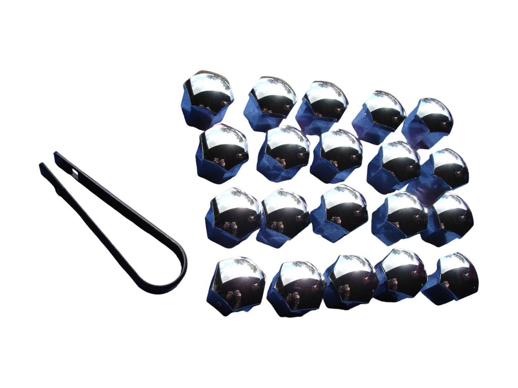 Radschrauben kappen set chrom