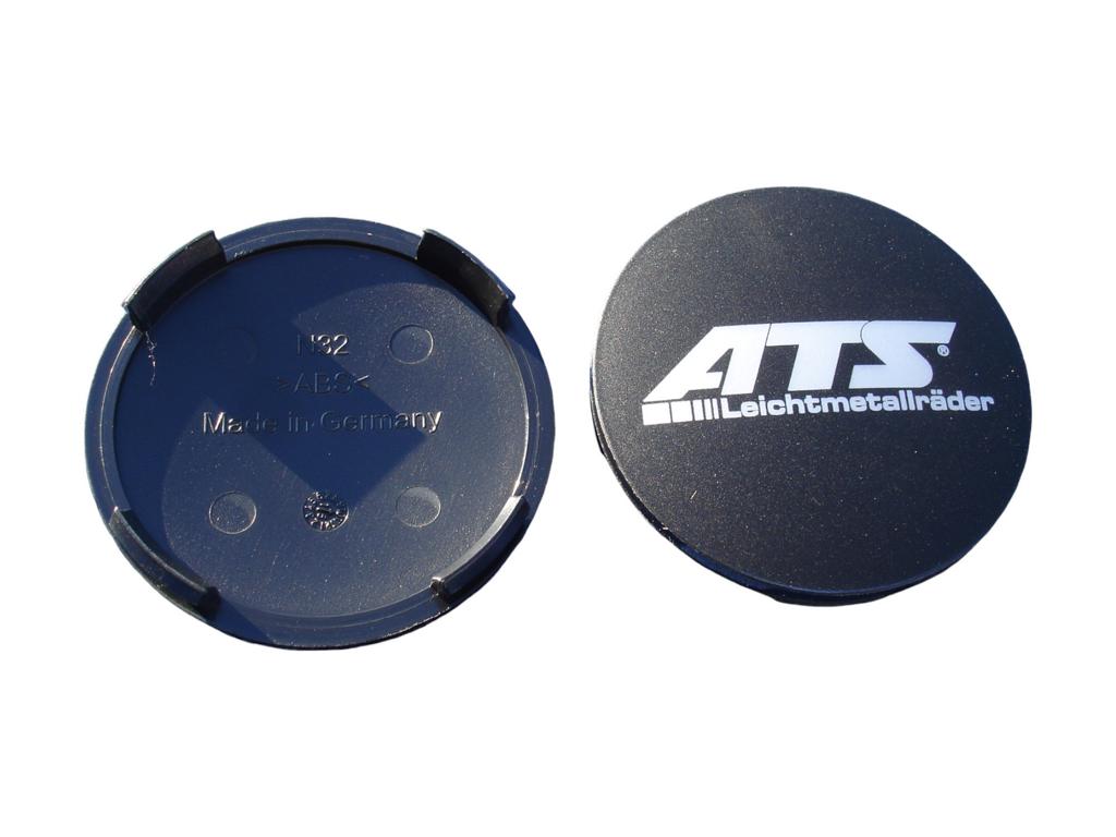 11515 ats nabenkappe n32 schwarz matt ats logo