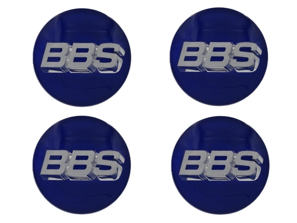 12366 4 bbs rotationskappe 3d blau chrom 70mm 58071060 4