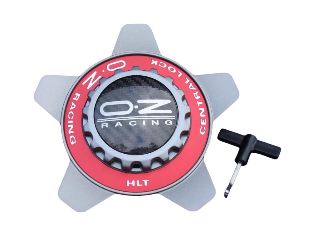 11758 oz felgendeckel grau rot ring 81210330 62mm