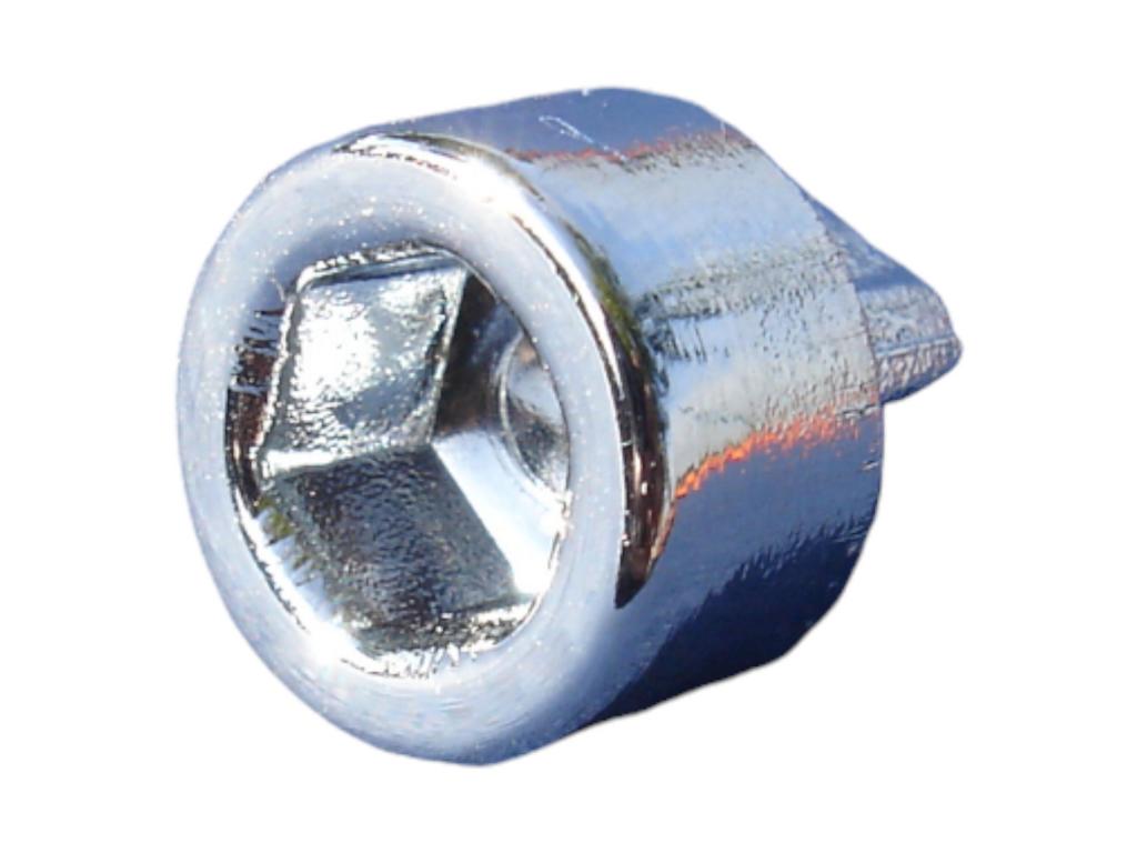 10707 innen 6 kant schraube zierstopfen 6mm schaft glatt verchromt
