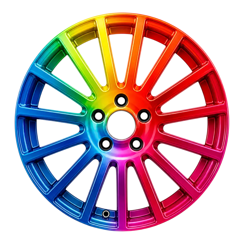 PKW-Felge Pulverbeschichtung RAL Classic-Farbe nach Wunsch – Chrom-Store