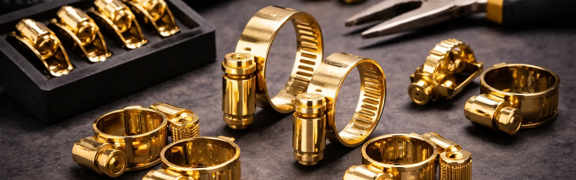 Vergoldete Schlauchschellen – Exklusives Gold-Finish für dein Motor-Tuning