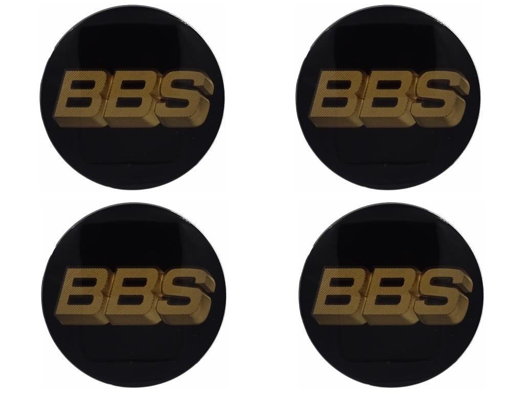 12293 4 bbs emblem 3d schwarz bronze 56mm 58071066