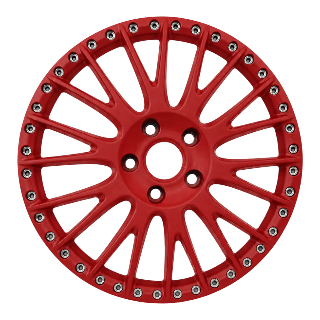 Felgenstern Pulverbeschichtung Harley Red Wrinkle Look – Chrom-Store