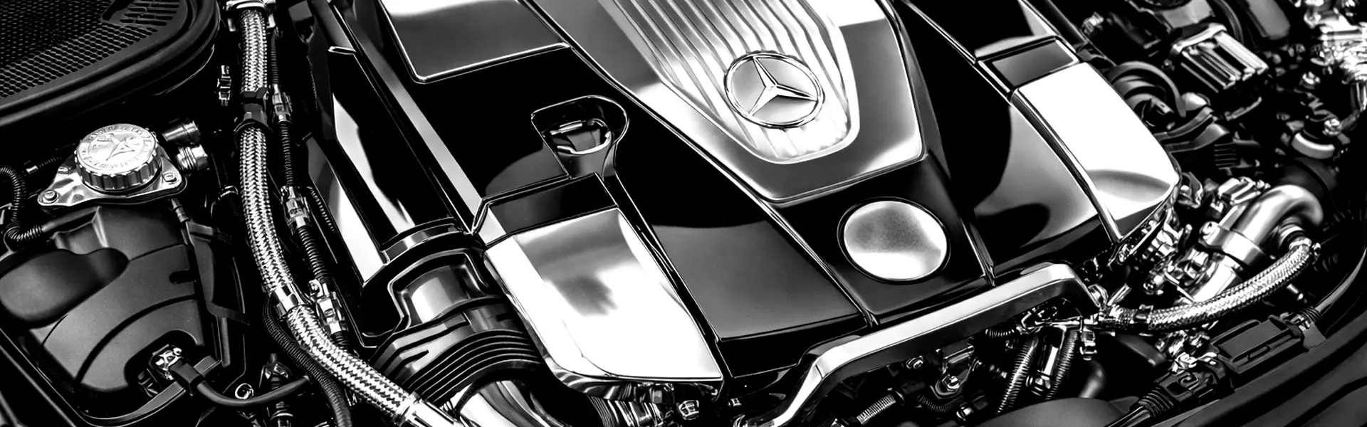 Verchromtes Motorraumstyling – Brillanter Hochglanz für dein Triebwerk