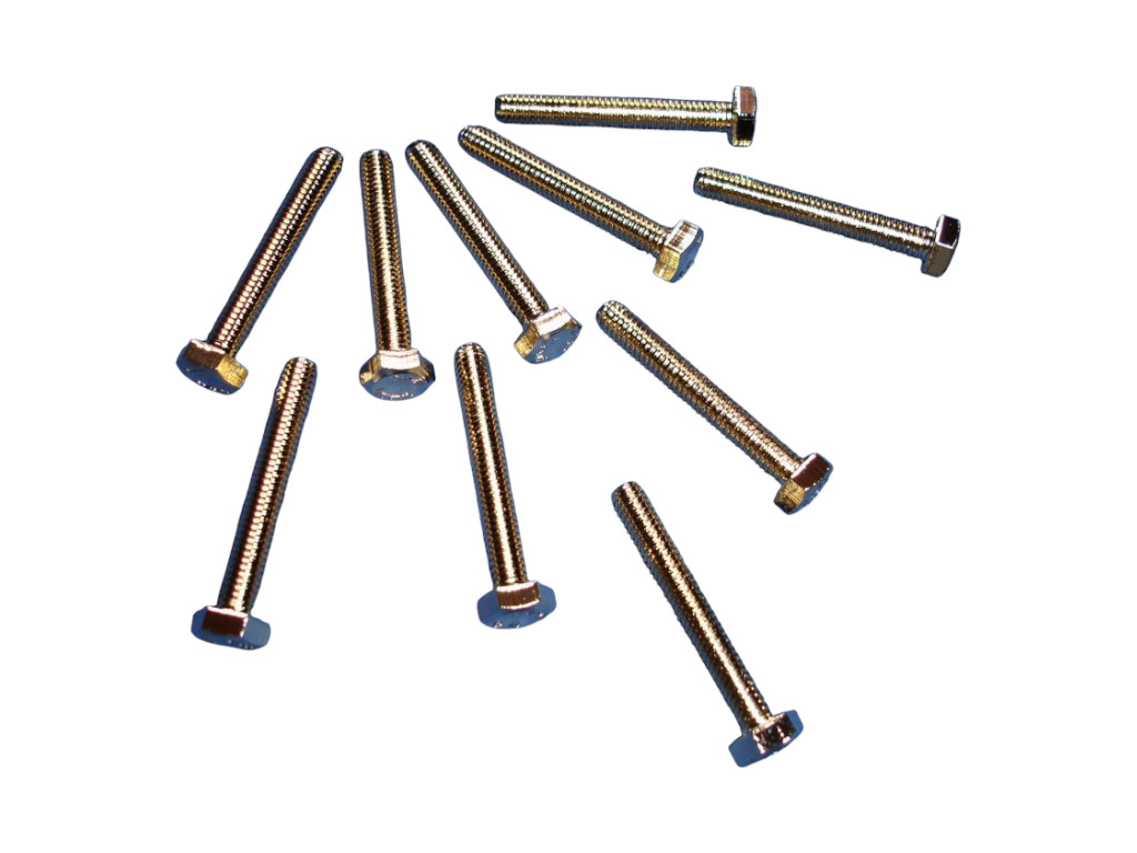 10151 sechskantschrauben m6x40 vergoldet
