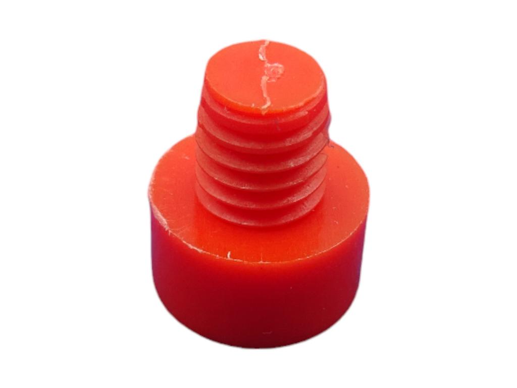 11334 innen 6 kant schraube zierstopfen m6 gewinde glatt rot 1