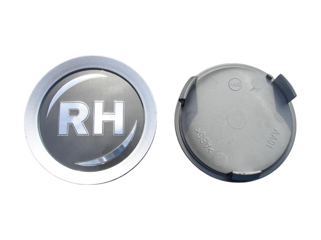 11318 rh nabenkappe anthrazit silberner rand 74 5mm