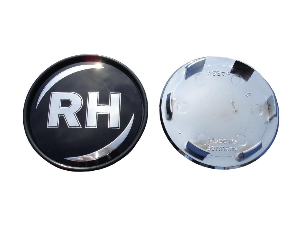 11306 rh nabenkappe 45652 schwarz silber schrift 65mm