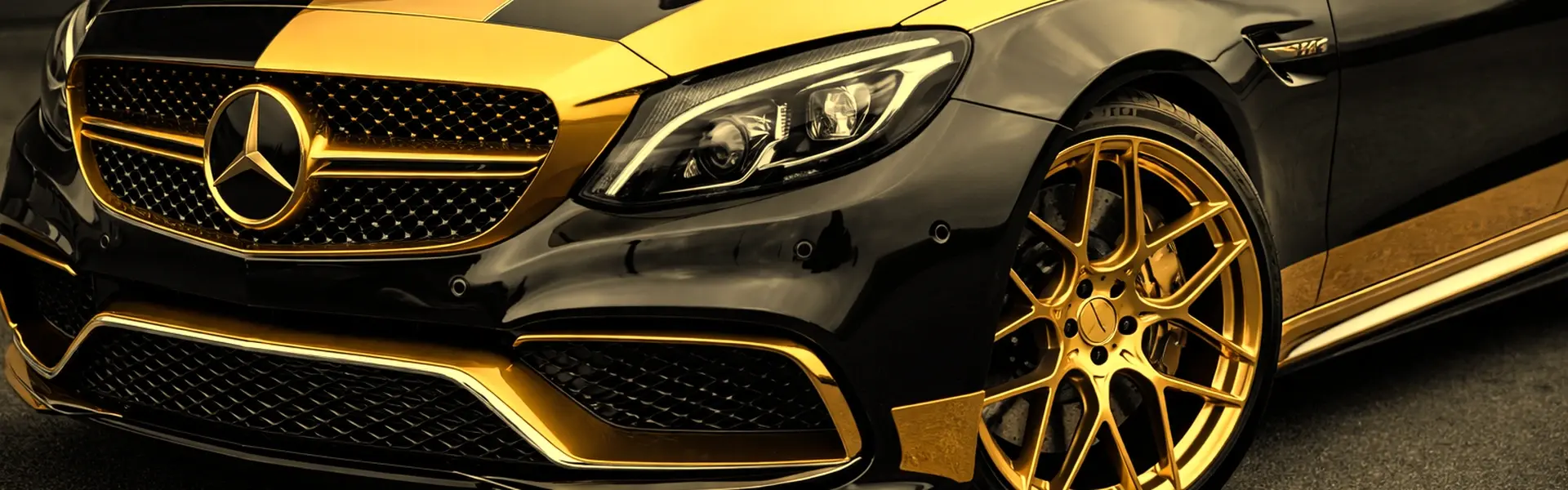 Vergoldetes Karosseriestyling – Luxuriöse Gold-Akzente für dein Fahrzeug-Exterieur