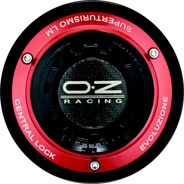 Mat black red ring