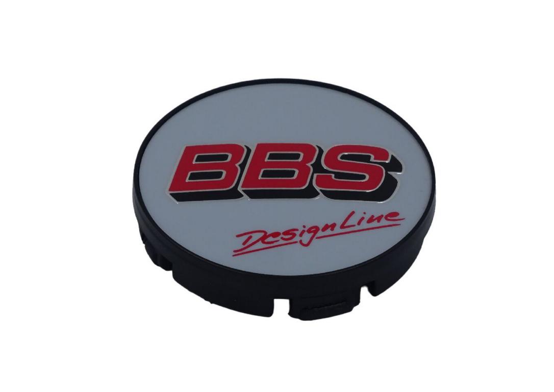11701 bbs emblem grau rot 56mm 09 24 337 design line 2
